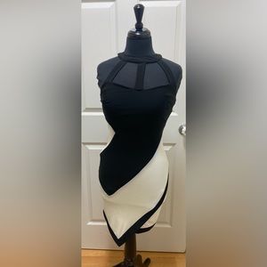 B.Darlin Cute Black and White Dress size 5/6